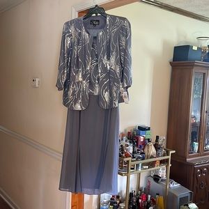 David’s bridal mother of the bride grandma of the bride two piece Evening gown